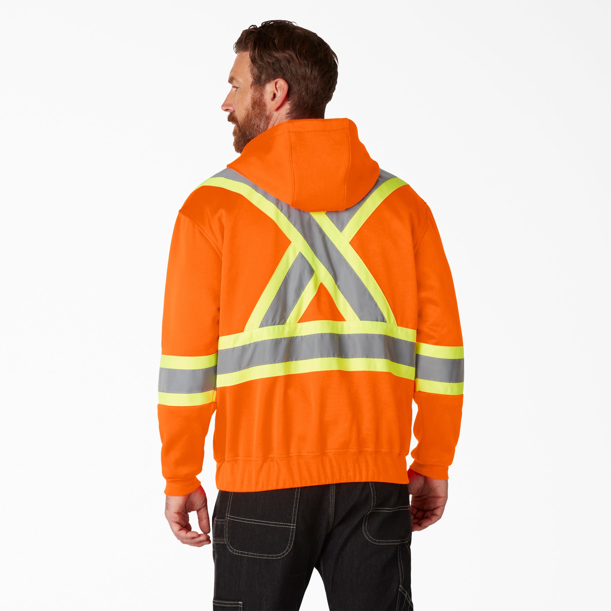 Hi Vis Safety Hoodie - 图片 2