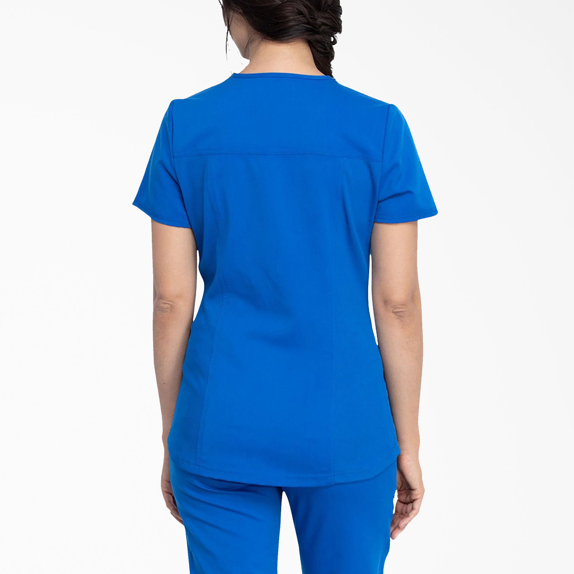 Women's Balance V-Neck Scrub Top - 图片 2