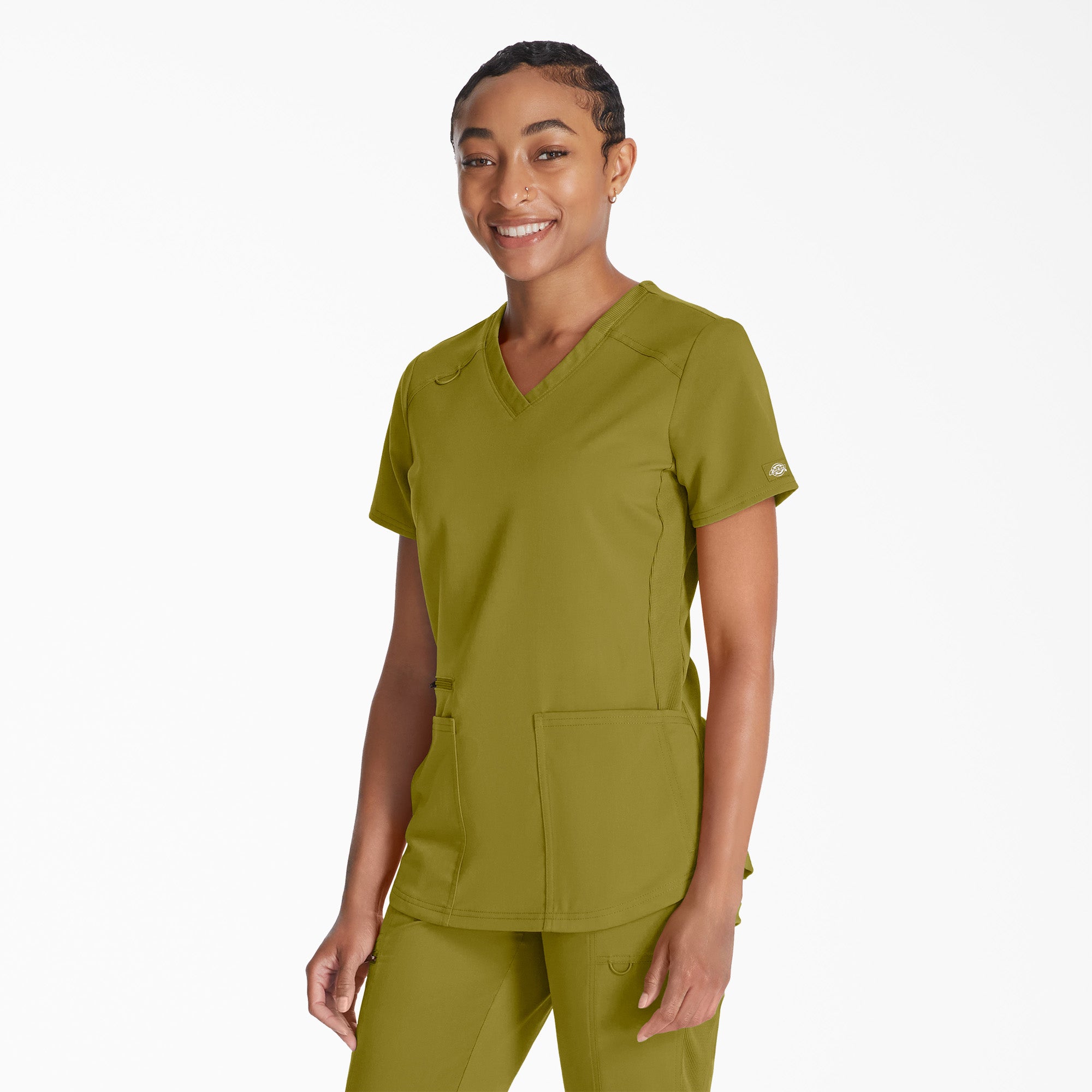 Women's Balance V-Neck Scrub Top - 图片 3