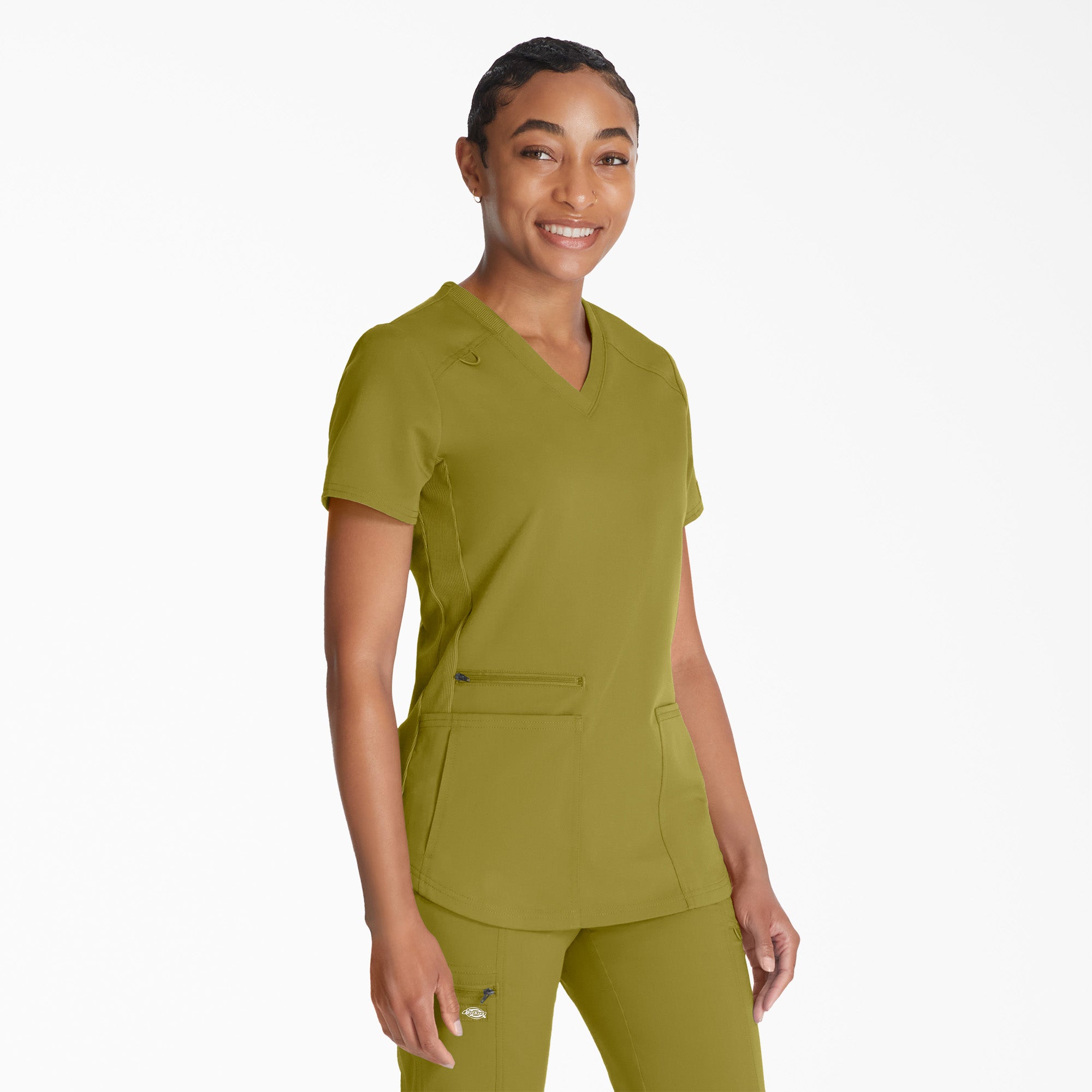 Women's Balance V-Neck Scrub Top - 图片 4