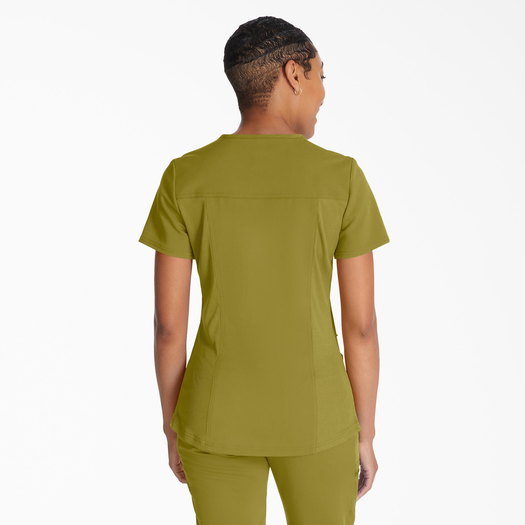 Women's Balance V-Neck Scrub Top - 图片 2