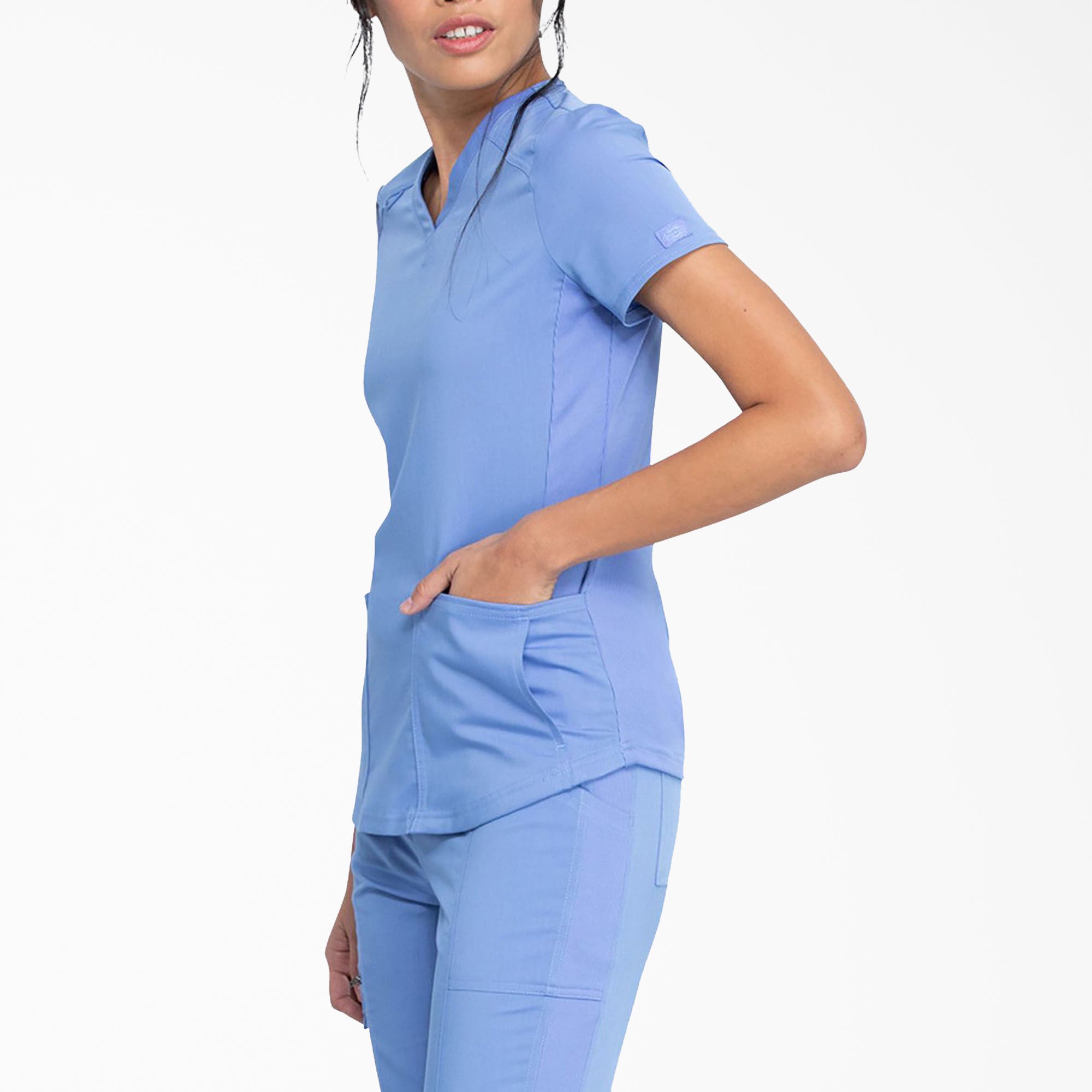 Women's Balance V-Neck Scrub Top - 图片 3