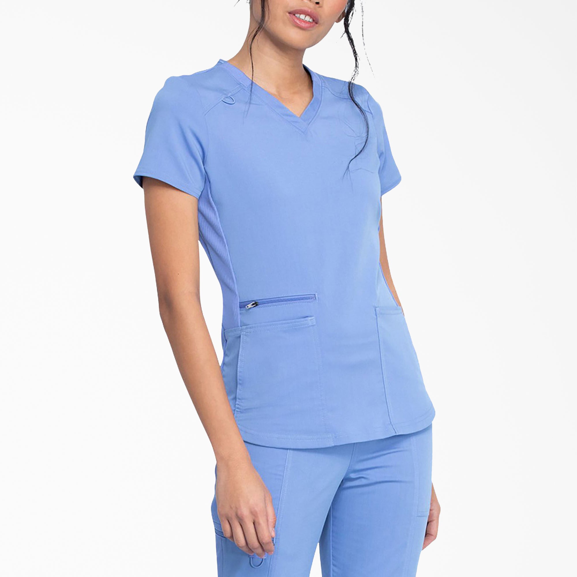 Women's Balance V-Neck Scrub Top - 图片 4