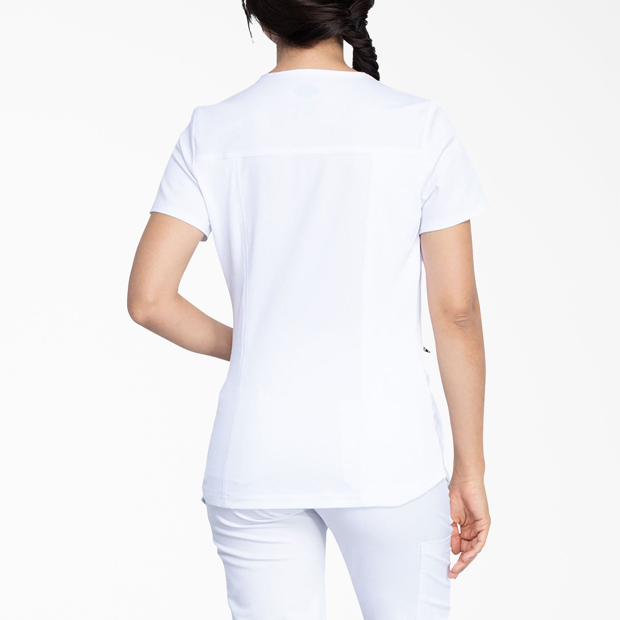 Women's Balance V-Neck Scrub Top - 图片 2