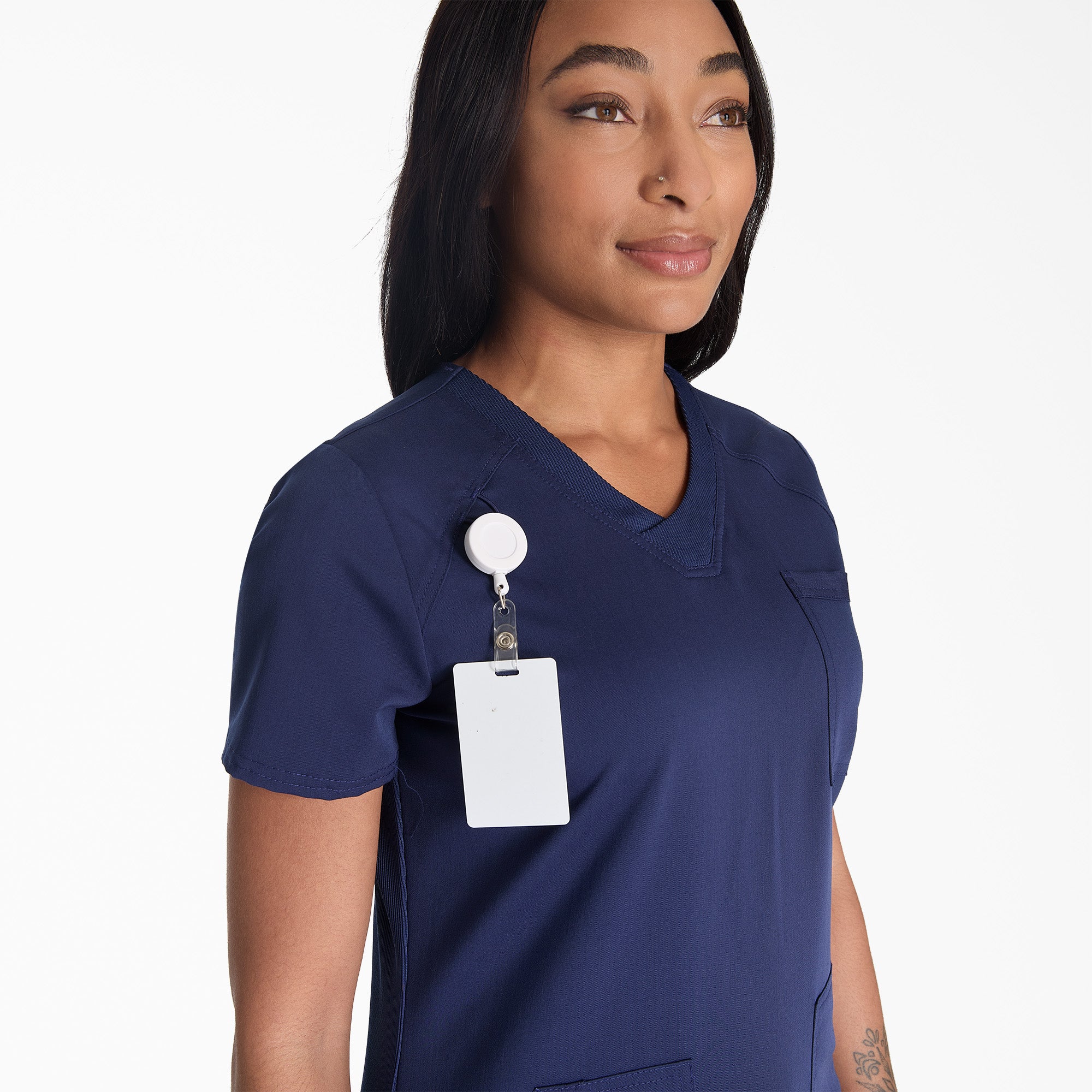 Women's Balance V-Neck Scrub Top - 图片 6