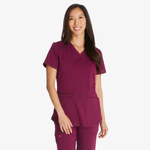 Women's Balance V-Neck Scrub Top