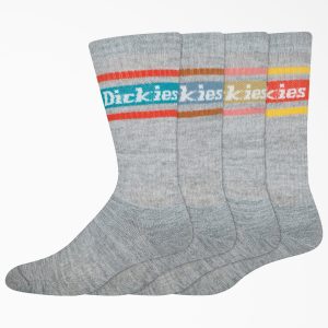 Rugby Stripe Socks. Size 6-12. 4-Pack
