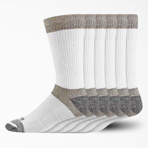 Max Cushion Crew Socks. Size 6-12. 6-Pack