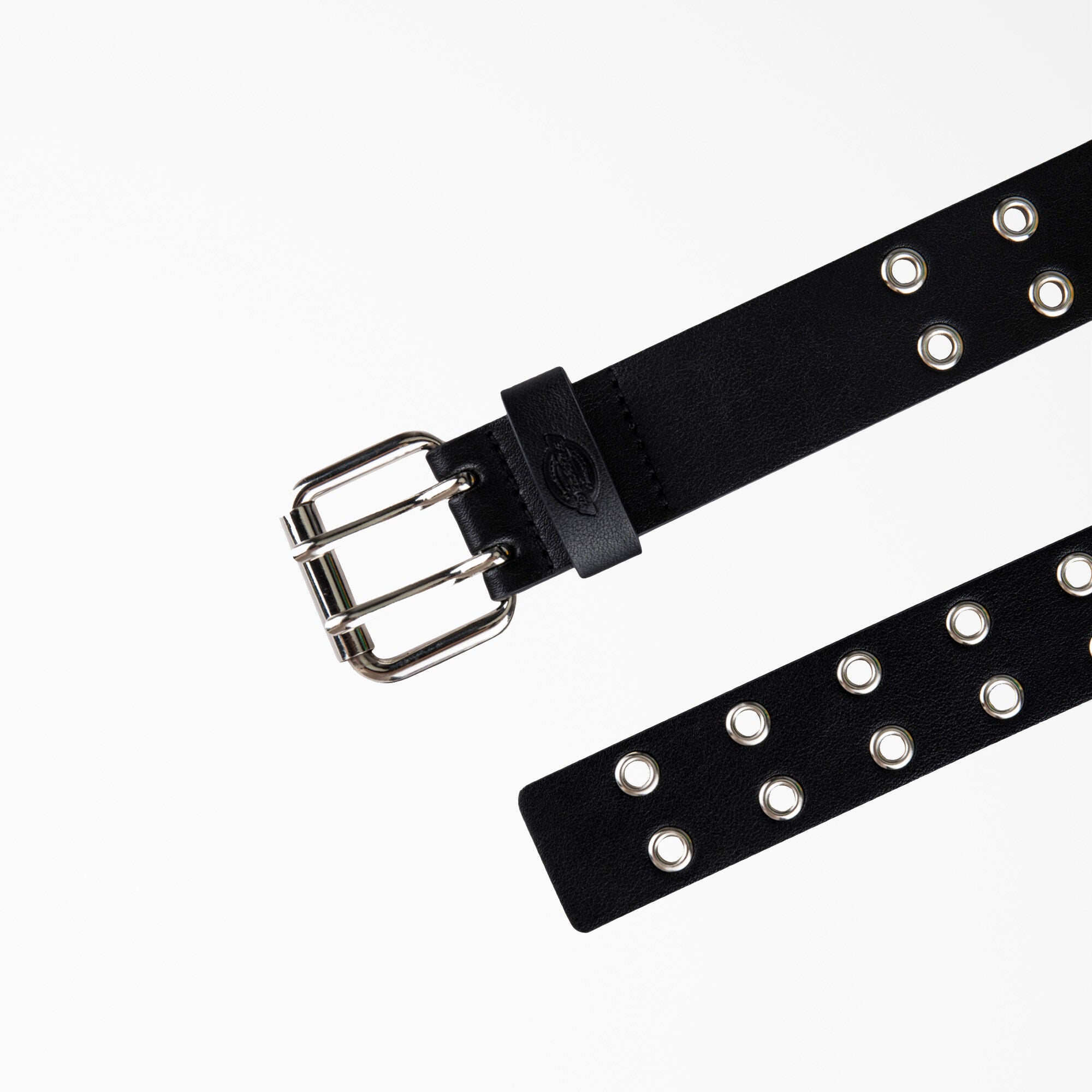 Women's Leather Double Grommet Belt - 图片 2