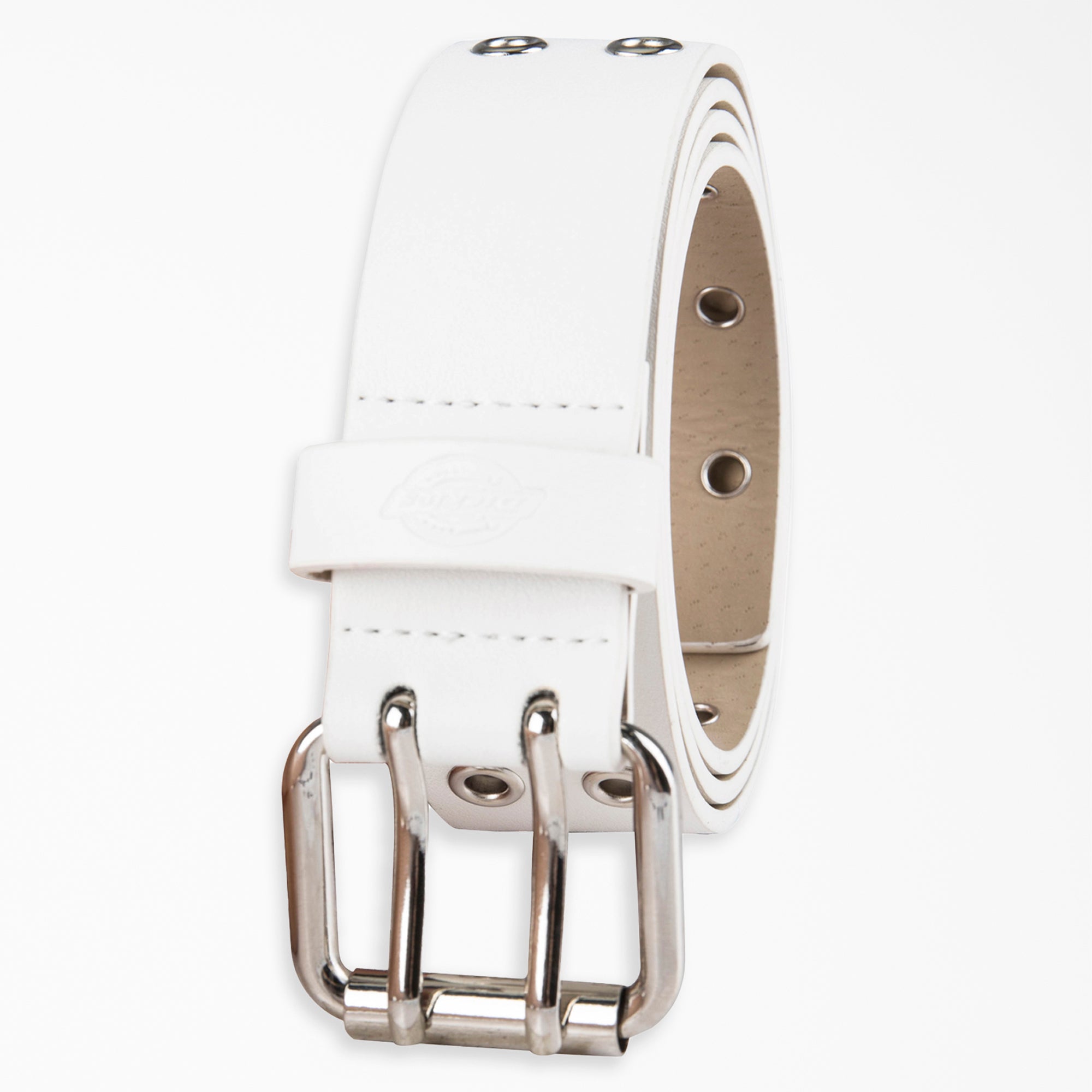 Women's Leather Double Grommet Belt - 图片 3