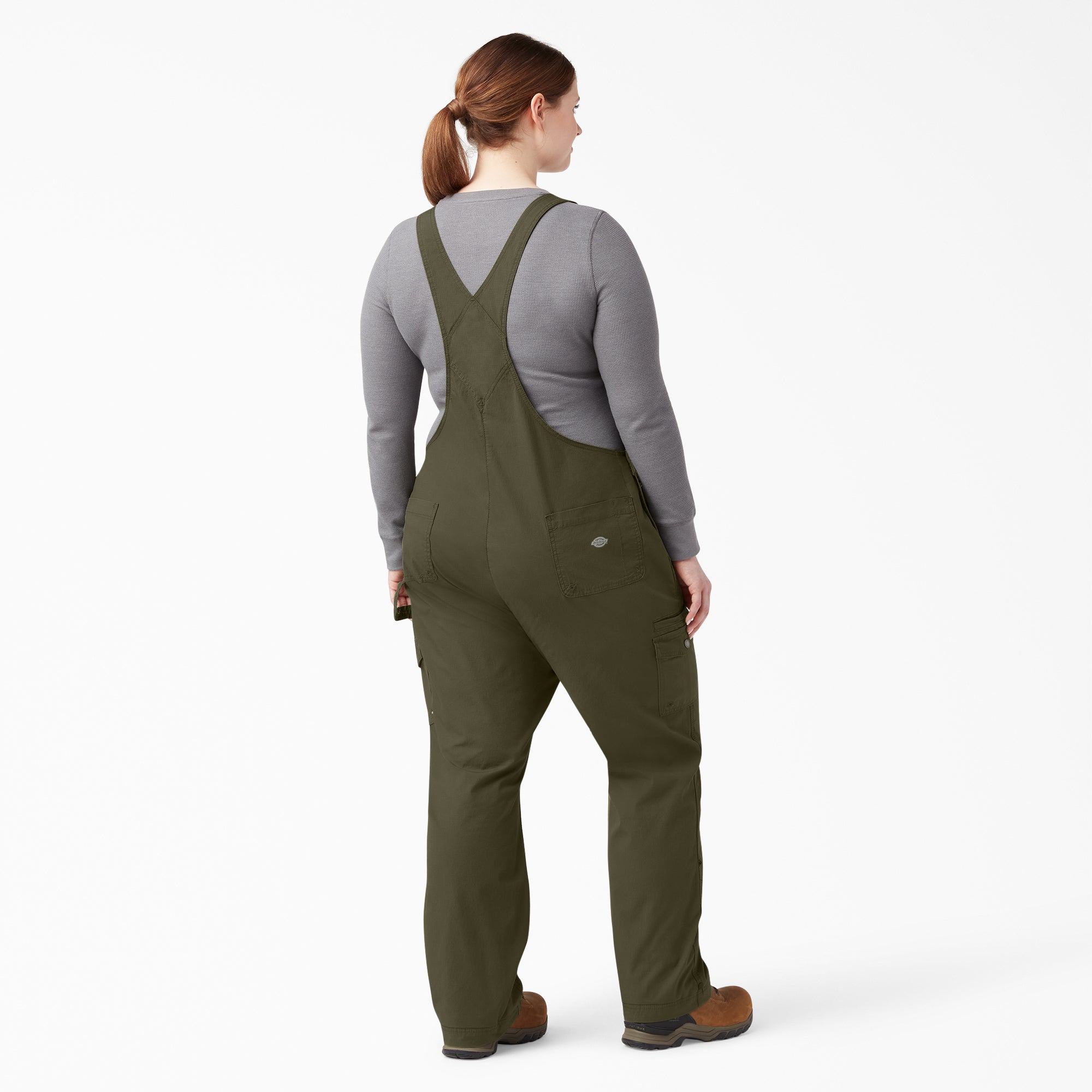 Women's Plus Cooling Ripstop Bib Overalls - 图片 2
