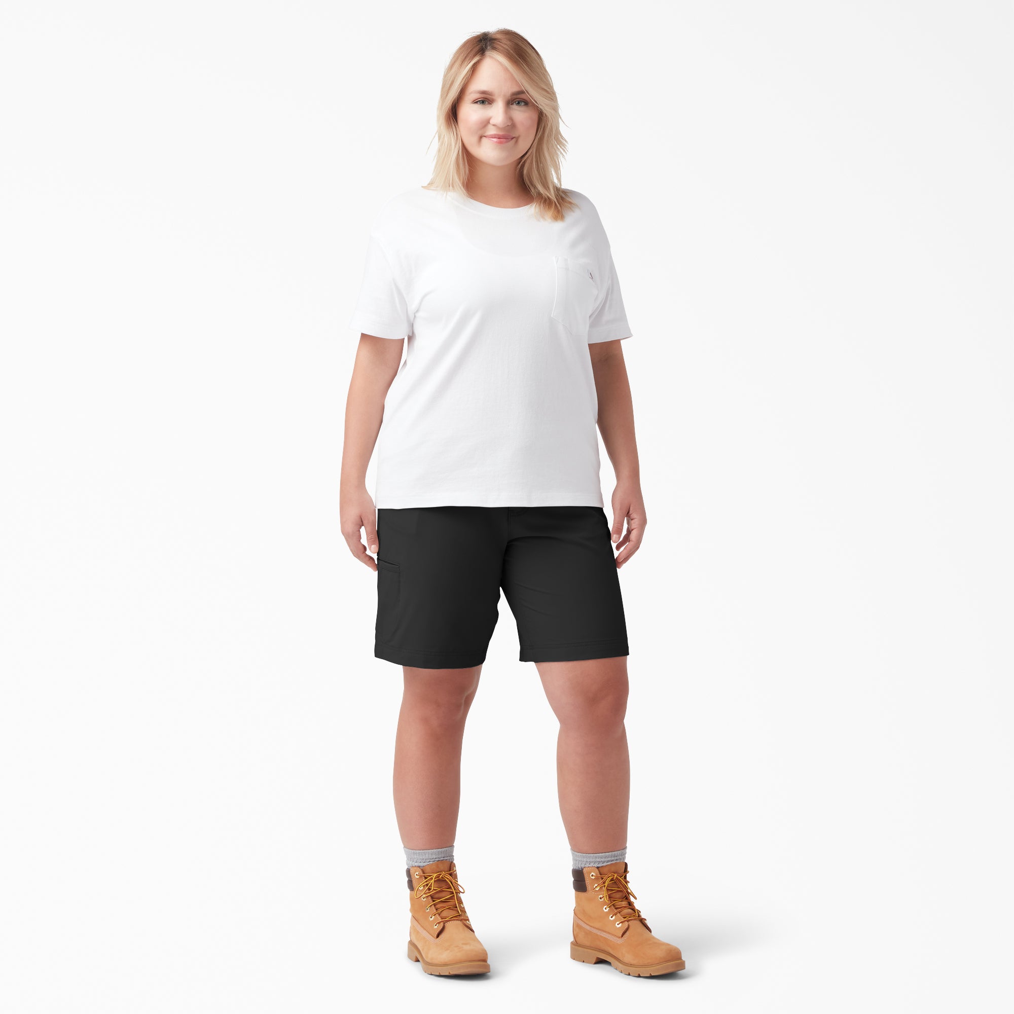 Women's Plus Cooling Relaxed Fit Shorts. 9 - 图片 4