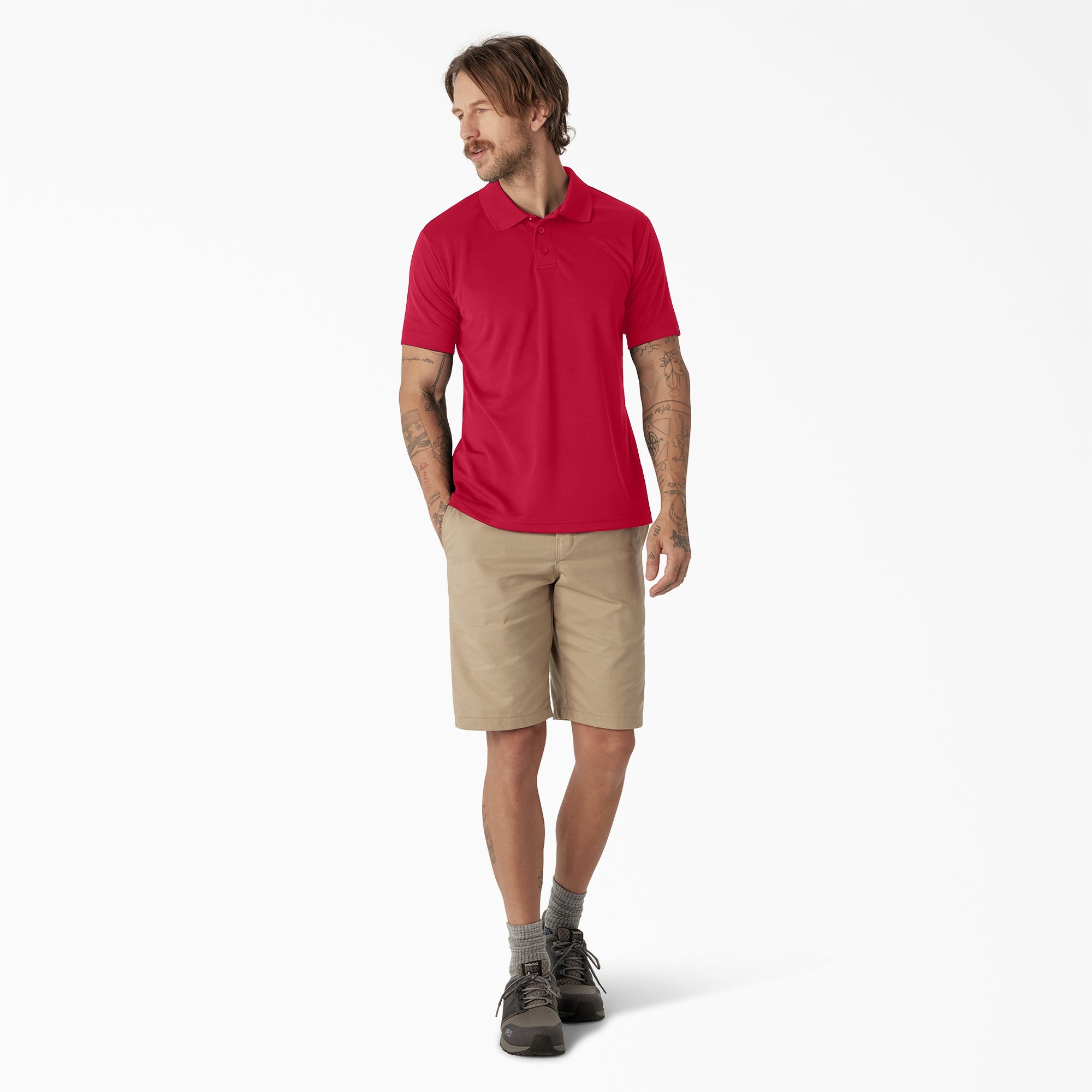 Short Sleeve Performance Polo Shirt - 图片 4
