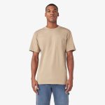 Heavyweight Heathered Short Sleeve Pocket T-Shirt
