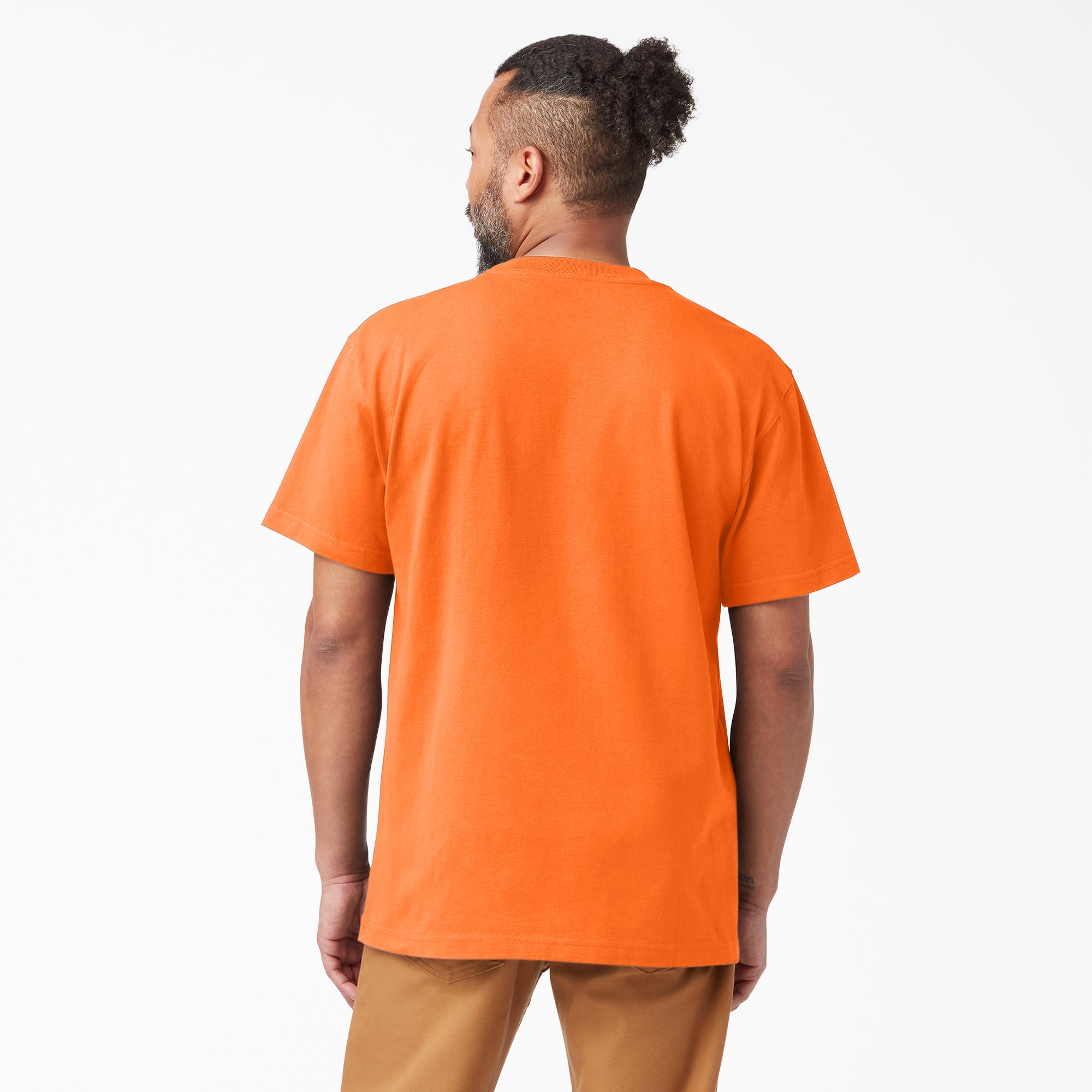 Heavyweight Neon Short Sleeve Pocket T-Shirt - 图片 2